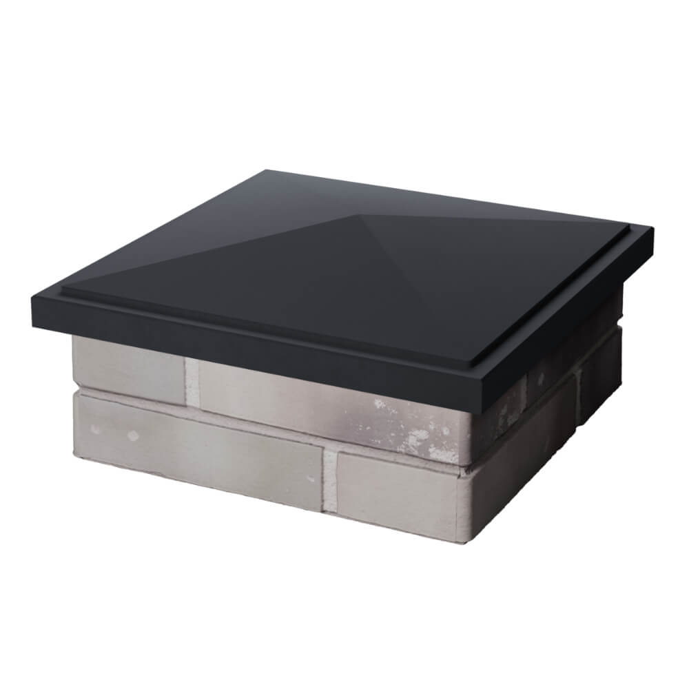 Колпак Zking БонаМоно Серый на столб 1.5х1.5 кирпича (385х385, 400х400мм) в Горно-Алтайске фото